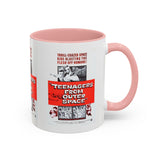Cult Classic Movie Poster Art Accent Coffee Mug (11, 15oz) - Teenagers From Outer Space 1959 - POPvault