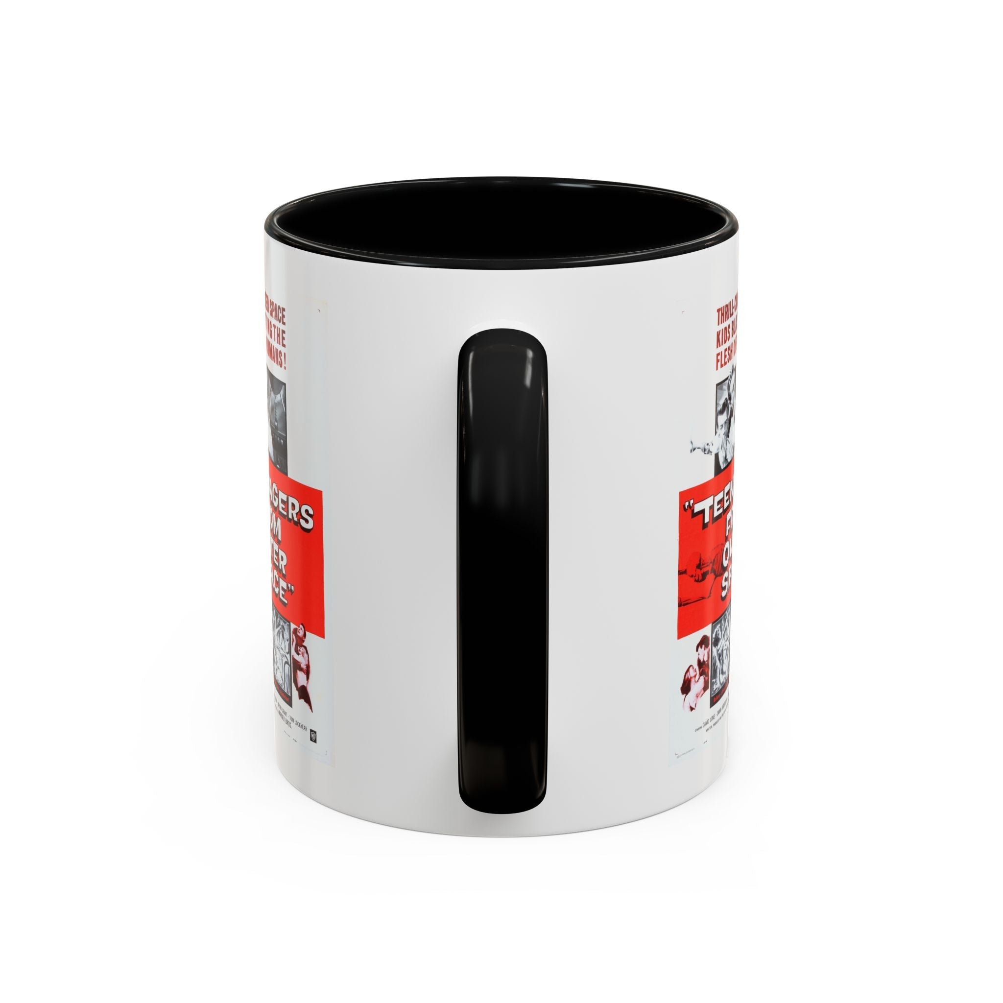 Cult Classic Movie Poster Art Accent Coffee Mug (11, 15oz) - Teenagers From Outer Space 1959 - POPvault