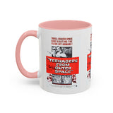 Cult Classic Movie Poster Art Accent Coffee Mug (11, 15oz) - Teenagers From Outer Space 1959 - POPvault