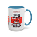 Cult Classic Movie Poster Art Accent Coffee Mug (11, 15oz) - Teenagers From Outer Space 1959 - POPvault