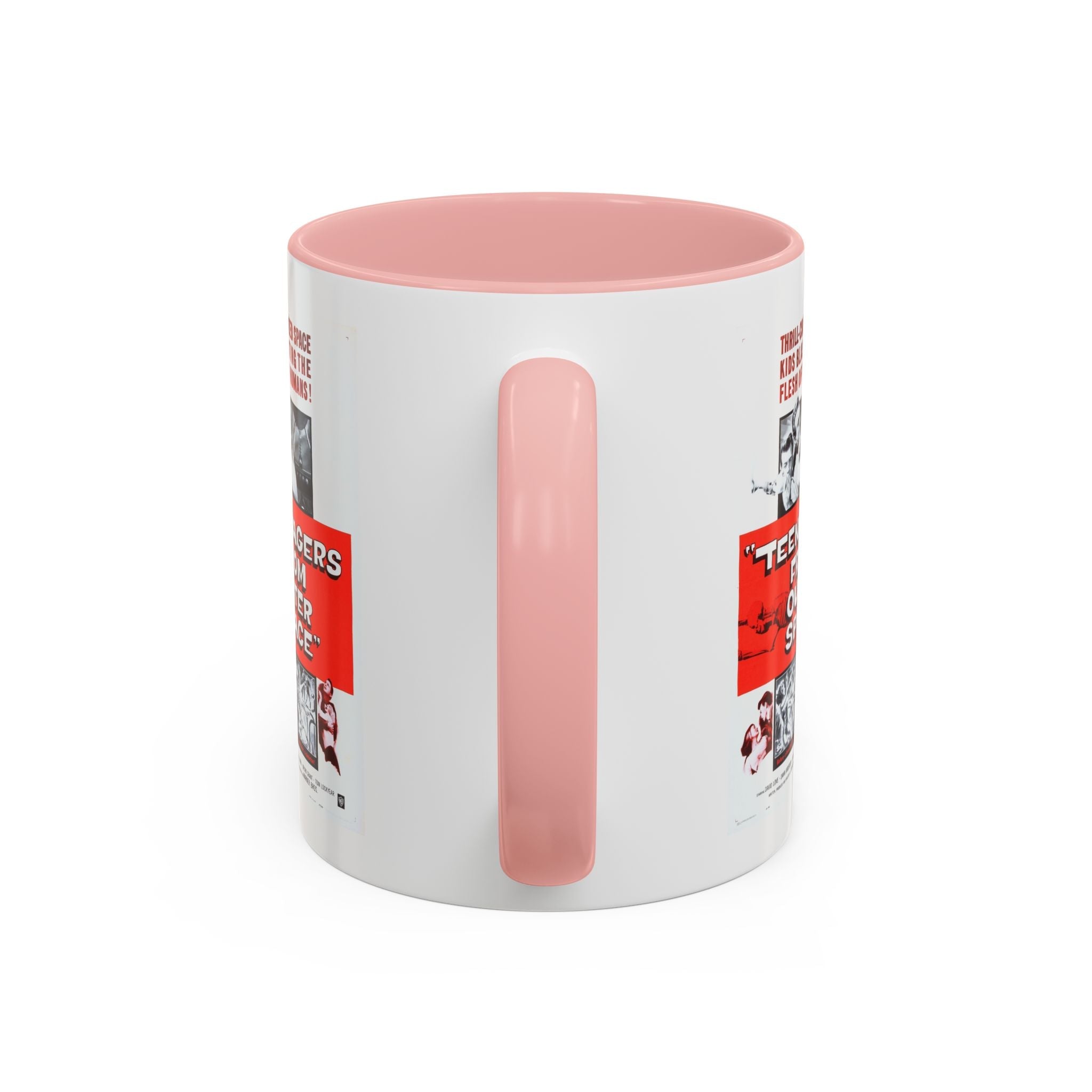 Cult Classic Movie Poster Art Accent Coffee Mug (11, 15oz) - Teenagers From Outer Space 1959 - POPvault