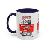 Cult Classic Movie Poster Art Accent Coffee Mug (11, 15oz) - Teenagers From Outer Space 1959 - POPvault