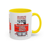 Cult Classic Movie Poster Art Accent Coffee Mug (11, 15oz) - Teenagers From Outer Space 1959 - POPvault