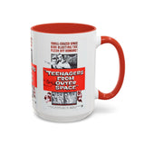 Cult Classic Movie Poster Art Accent Coffee Mug (11, 15oz) - Teenagers From Outer Space 1959 - POPvault