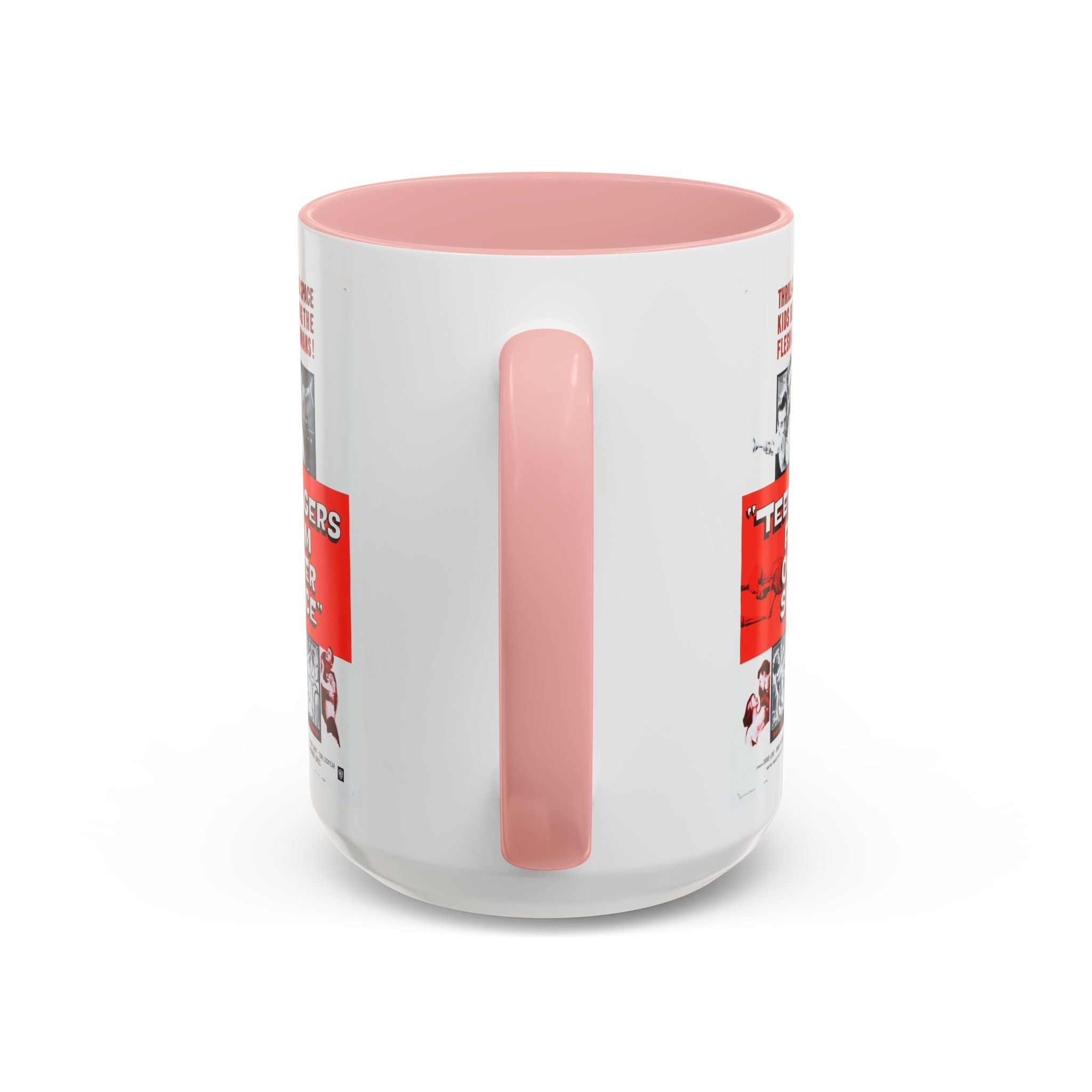 Cult Classic Movie Poster Art Accent Coffee Mug (11, 15oz) - Teenagers From Outer Space 1959 - POPvault
