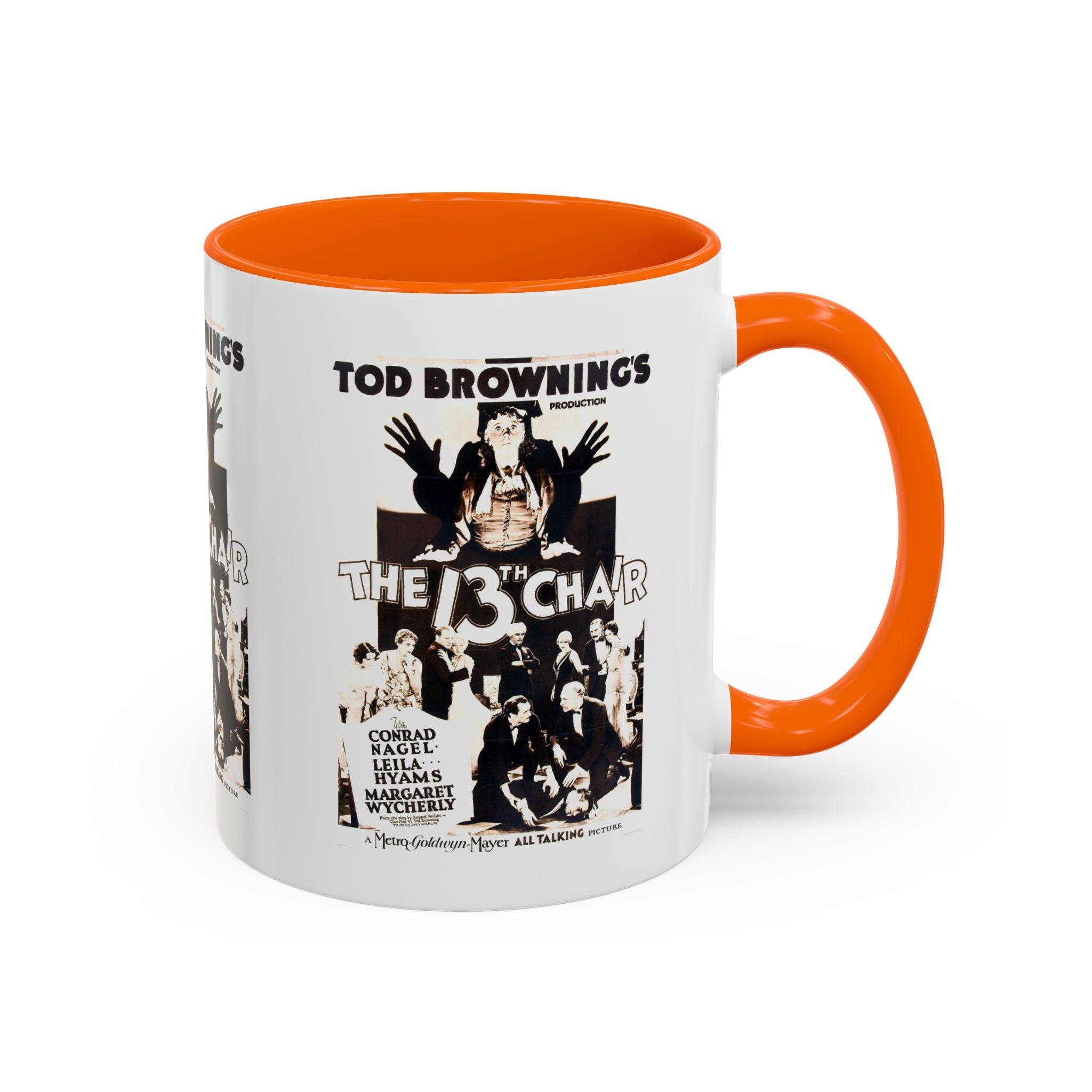 Cult Classic Movie Poster Art Accent Coffee Mug (11, 15oz) - The 13th Chair 1937 - POPvault
