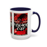Cult Classic Movie Poster Art Accent Coffee Mug (11, 15oz) - The Black Cat 1934 - POPvault