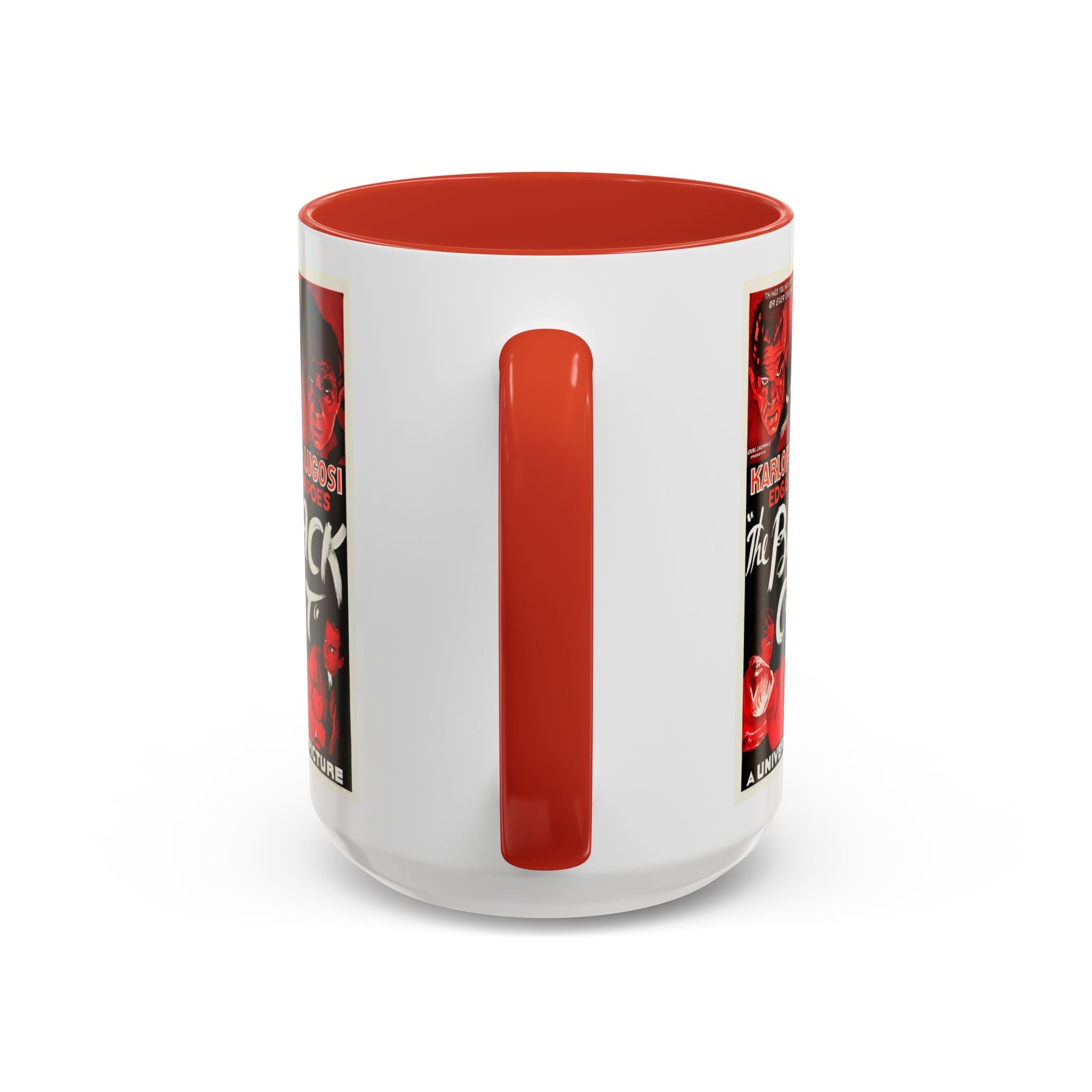 Cult Classic Movie Poster Art Accent Coffee Mug (11, 15oz) - The Black Cat 1934 - POPvault