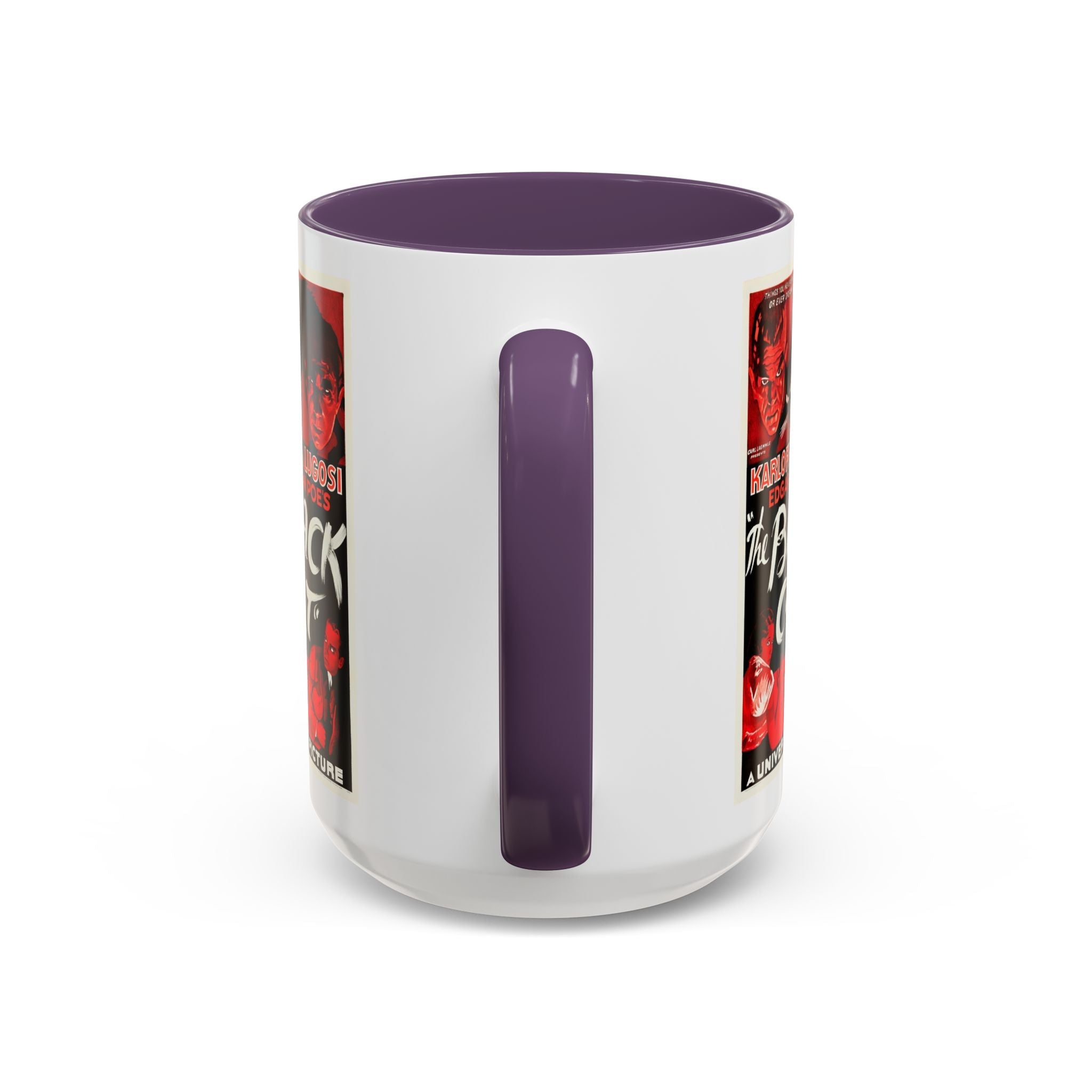 Cult Classic Movie Poster Art Accent Coffee Mug (11, 15oz) - The Black Cat 1934 - POPvault