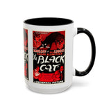 Cult Classic Movie Poster Art Accent Coffee Mug (11, 15oz) - The Black Cat 1934 - POPvault
