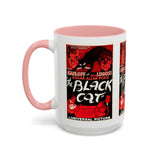 Cult Classic Movie Poster Art Accent Coffee Mug (11, 15oz) - The Black Cat 1934 - POPvault