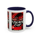 Cult Classic Movie Poster Art Accent Coffee Mug (11, 15oz) - The Black Cat 1934 - POPvault
