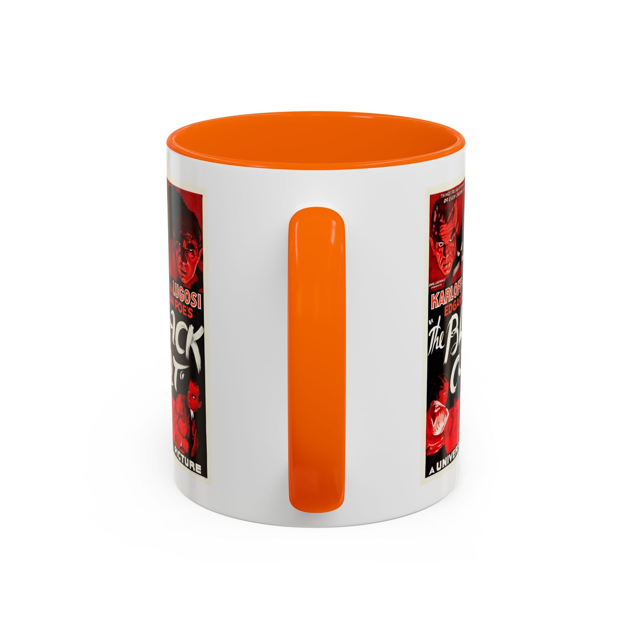 Cult Classic Movie Poster Art Accent Coffee Mug (11, 15oz) - The Black Cat 1934 - POPvault