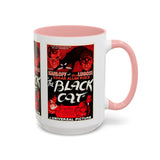 Cult Classic Movie Poster Art Accent Coffee Mug (11, 15oz) - The Black Cat 1934 - POPvault