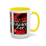 Cult Classic Movie Poster Art Accent Coffee Mug (11, 15oz) - The Black Cat 1934 - POPvault