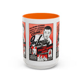 Cult Classic Movie Poster Art Accent Coffee Mug (11, 15oz) - The Fight Never Ends | Joe Lewis 1948 - POPvault