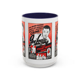 Cult Classic Movie Poster Art Accent Coffee Mug (11, 15oz) - The Fight Never Ends | Joe Lewis 1948 - POPvault