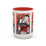 Cult Classic Movie Poster Art Accent Coffee Mug (11, 15oz) - The Fight Never Ends | Joe Lewis 1948 - POPvault