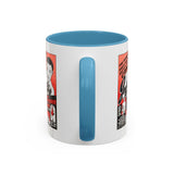Cult Classic Movie Poster Art Accent Coffee Mug (11, 15oz) - The Fight Never Ends | Joe Lewis 1948 - POPvault