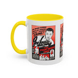 Cult Classic Movie Poster Art Accent Coffee Mug (11, 15oz) - The Fight Never Ends | Joe Lewis 1948 - POPvault