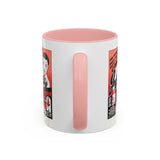 Cult Classic Movie Poster Art Accent Coffee Mug (11, 15oz) - The Fight Never Ends | Joe Lewis 1948 - POPvault