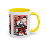 Cult Classic Movie Poster Art Accent Coffee Mug (11, 15oz) - The Fight Never Ends | Joe Lewis 1948 - POPvault