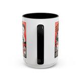 Cult Classic Movie Poster Art Accent Coffee Mug (11, 15oz) - The Fight Never Ends | Joe Lewis 1948 - POPvault