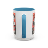 Cult Classic Movie Poster Art Accent Coffee Mug (11, 15oz) - The Fight Never Ends | Joe Lewis 1948 - POPvault