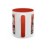 Cult Classic Movie Poster Art Accent Coffee Mug (11, 15oz) - The Fight Never Ends | Joe Lewis 1948 - POPvault