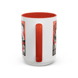 Cult Classic Movie Poster Art Accent Coffee Mug (11, 15oz) - The Fight Never Ends | Joe Lewis 1948 - POPvault
