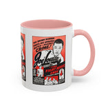 Cult Classic Movie Poster Art Accent Coffee Mug (11, 15oz) - The Fight Never Ends | Joe Lewis 1948 - POPvault