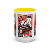 Cult Classic Movie Poster Art Accent Coffee Mug (11, 15oz) - The Fight Never Ends | Joe Lewis 1948 - POPvault