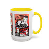 Cult Classic Movie Poster Art Accent Coffee Mug (11, 15oz) - The Fight Never Ends | Joe Lewis 1948 - POPvault