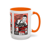 Cult Classic Movie Poster Art Accent Coffee Mug (11, 15oz) - The Fight Never Ends | Joe Lewis 1948 - POPvault