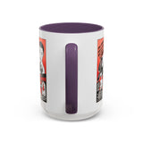 Cult Classic Movie Poster Art Accent Coffee Mug (11, 15oz) - The Fight Never Ends | Joe Lewis 1948 - POPvault