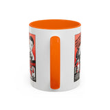 Cult Classic Movie Poster Art Accent Coffee Mug (11, 15oz) - The Fight Never Ends | Joe Lewis 1948 - POPvault