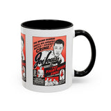 Cult Classic Movie Poster Art Accent Coffee Mug (11, 15oz) - The Fight Never Ends | Joe Lewis 1948 - POPvault