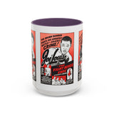 Cult Classic Movie Poster Art Accent Coffee Mug (11, 15oz) - The Fight Never Ends | Joe Lewis 1948 - POPvault