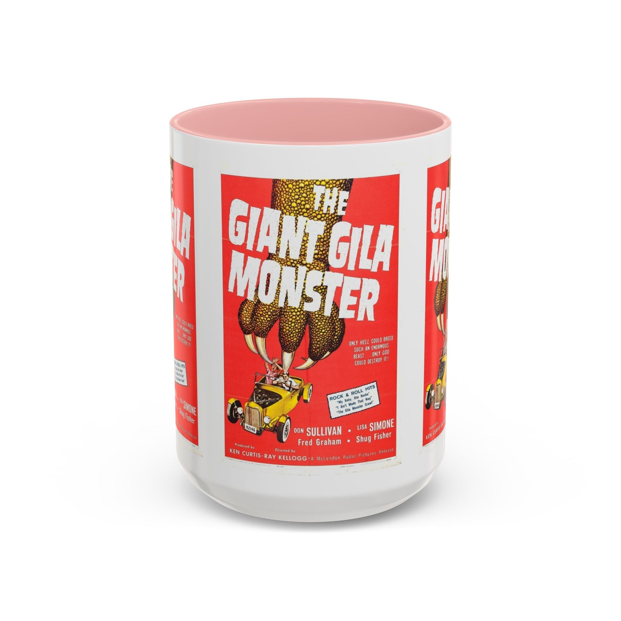 Cult Classic Movie Poster Art Accent Coffee Mug (11, 15oz) - The Giant Gila Monster 1959 - POPvault
