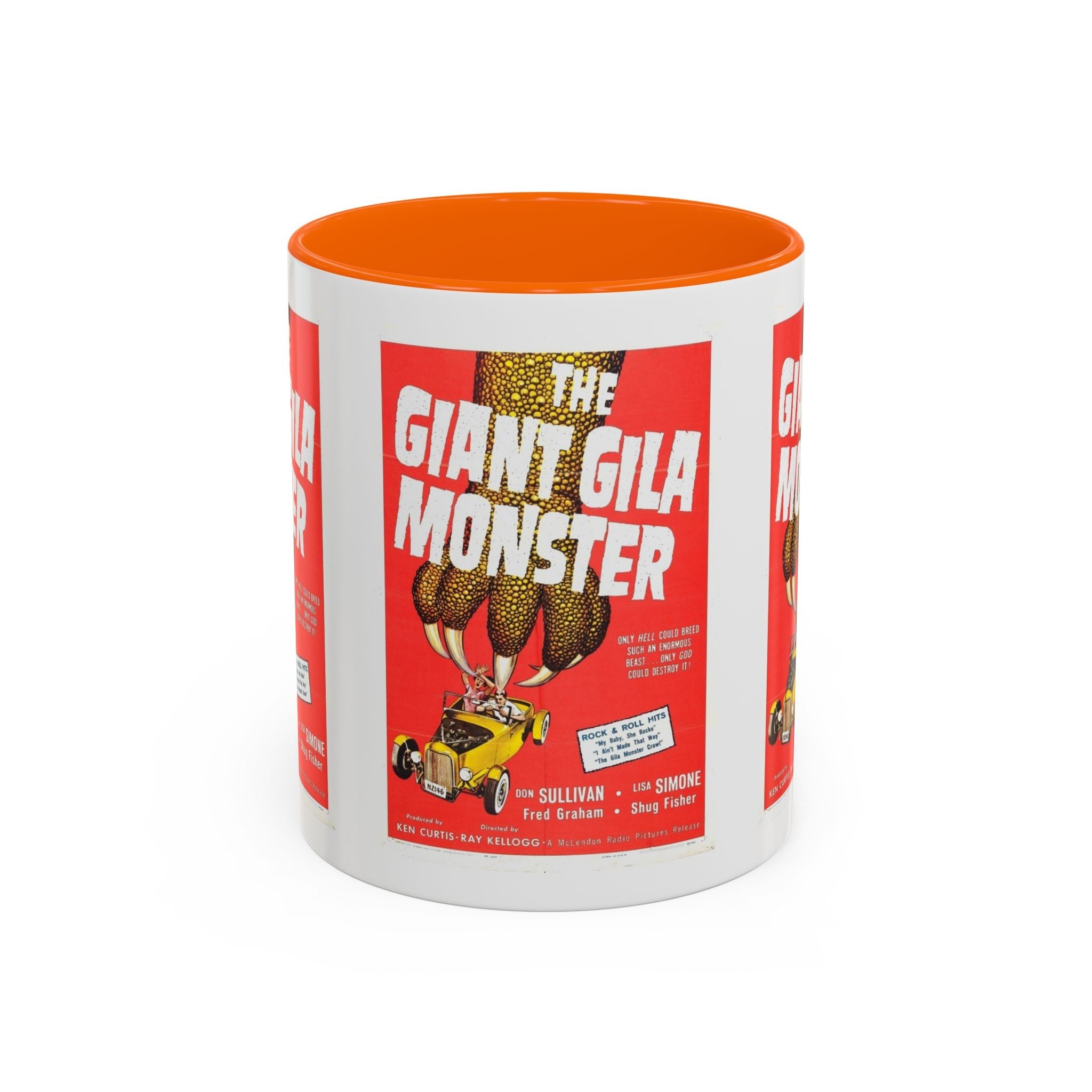Cult Classic Movie Poster Art Accent Coffee Mug (11, 15oz) - The Giant Gila Monster 1959 - POPvault