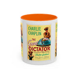 Cult Classic Movie Poster Art Accent Coffee Mug (11, 15oz) - The Great Dictator 1940 - POPvault