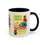 Cult Classic Movie Poster Art Accent Coffee Mug (11, 15oz) - The Great Dictator 1940 - POPvault