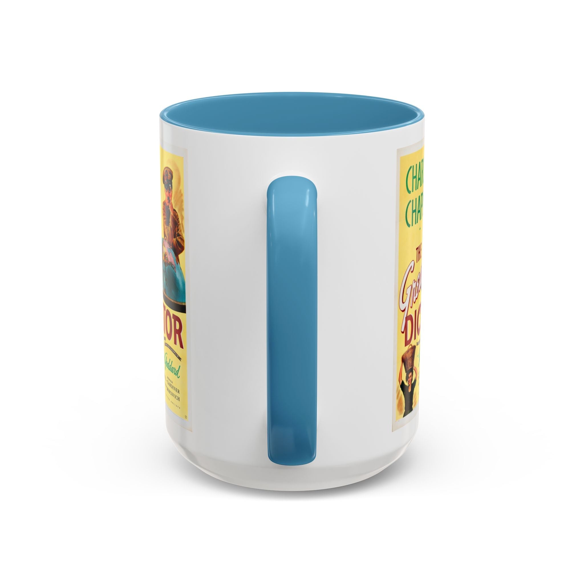 Cult Classic Movie Poster Art Accent Coffee Mug (11, 15oz) - The Great Dictator 1940 - POPvault