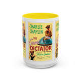 Cult Classic Movie Poster Art Accent Coffee Mug (11, 15oz) - The Great Dictator 1940 - POPvault