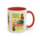 Cult Classic Movie Poster Art Accent Coffee Mug (11, 15oz) - The Great Dictator 1940 - POPvault