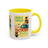 Cult Classic Movie Poster Art Accent Coffee Mug (11, 15oz) - The Great Dictator 1940 - POPvault