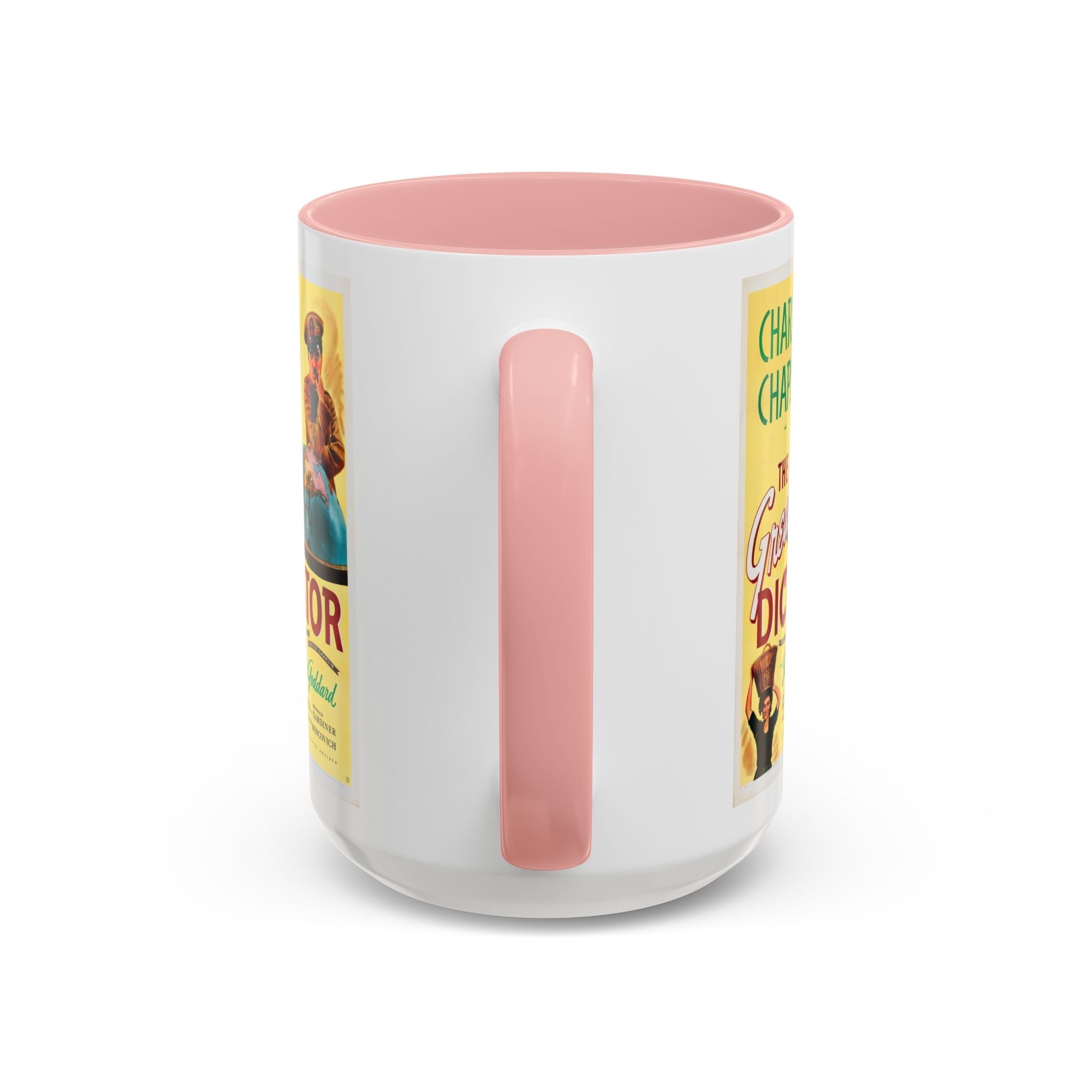 Cult Classic Movie Poster Art Accent Coffee Mug (11, 15oz) - The Great Dictator 1940 - POPvault