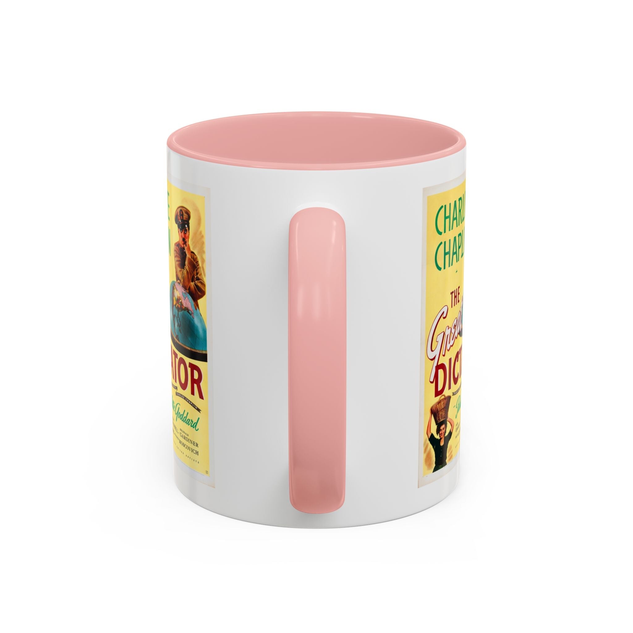 Cult Classic Movie Poster Art Accent Coffee Mug (11, 15oz) - The Great Dictator 1940 - POPvault