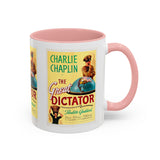 Cult Classic Movie Poster Art Accent Coffee Mug (11, 15oz) - The Great Dictator 1940 - POPvault