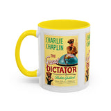 Cult Classic Movie Poster Art Accent Coffee Mug (11, 15oz) - The Great Dictator 1940 - POPvault